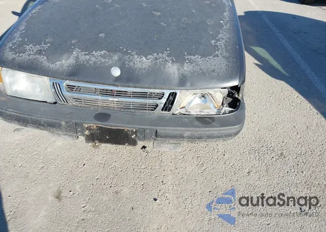 1990 Saab 9000 z USA, uszkodzony, nr VIN YS3CL58L8L2001799